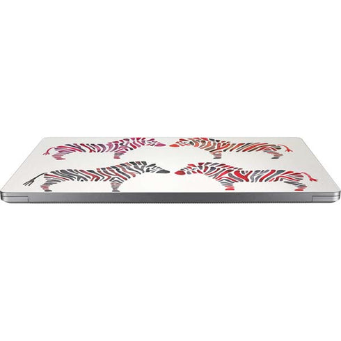 Cat Coq Rainbow Zebras Universal Laptop 16.6in (13.4 x 9.7in) Skin